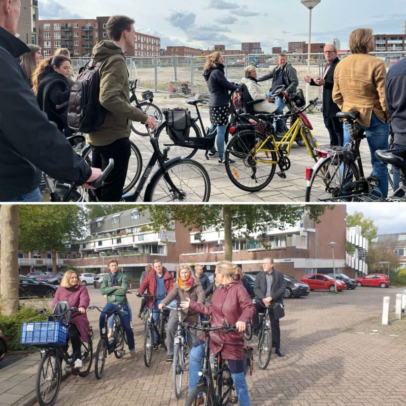 Met de corporatie en de gemeente op stap in Zoetermeer.