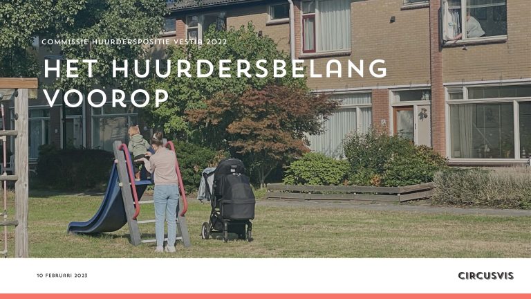 Voorpagina Het huurdersbelang voorop