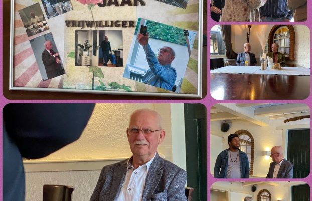 Afscheid van onze penningmeester