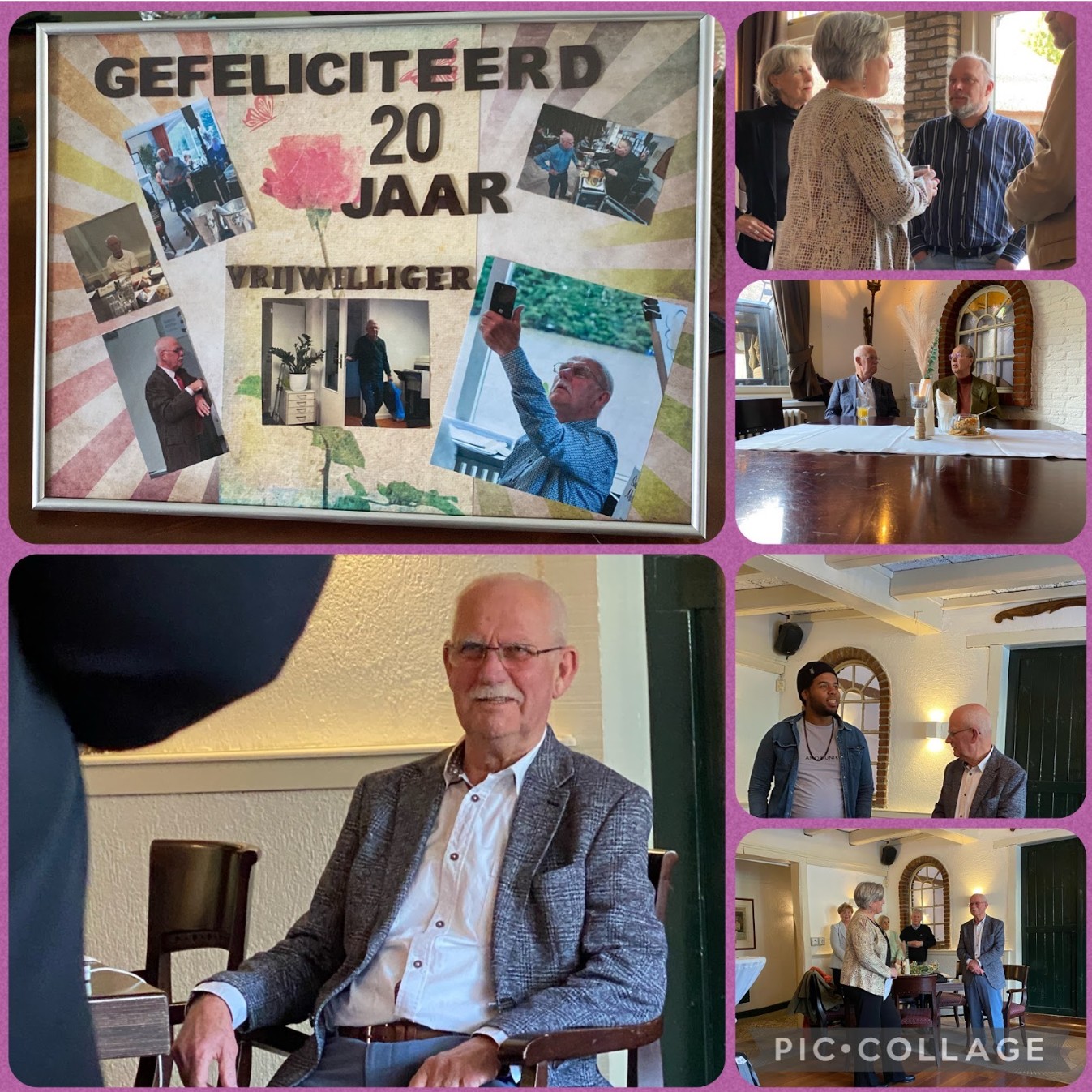 Afscheid van onze penningmeester